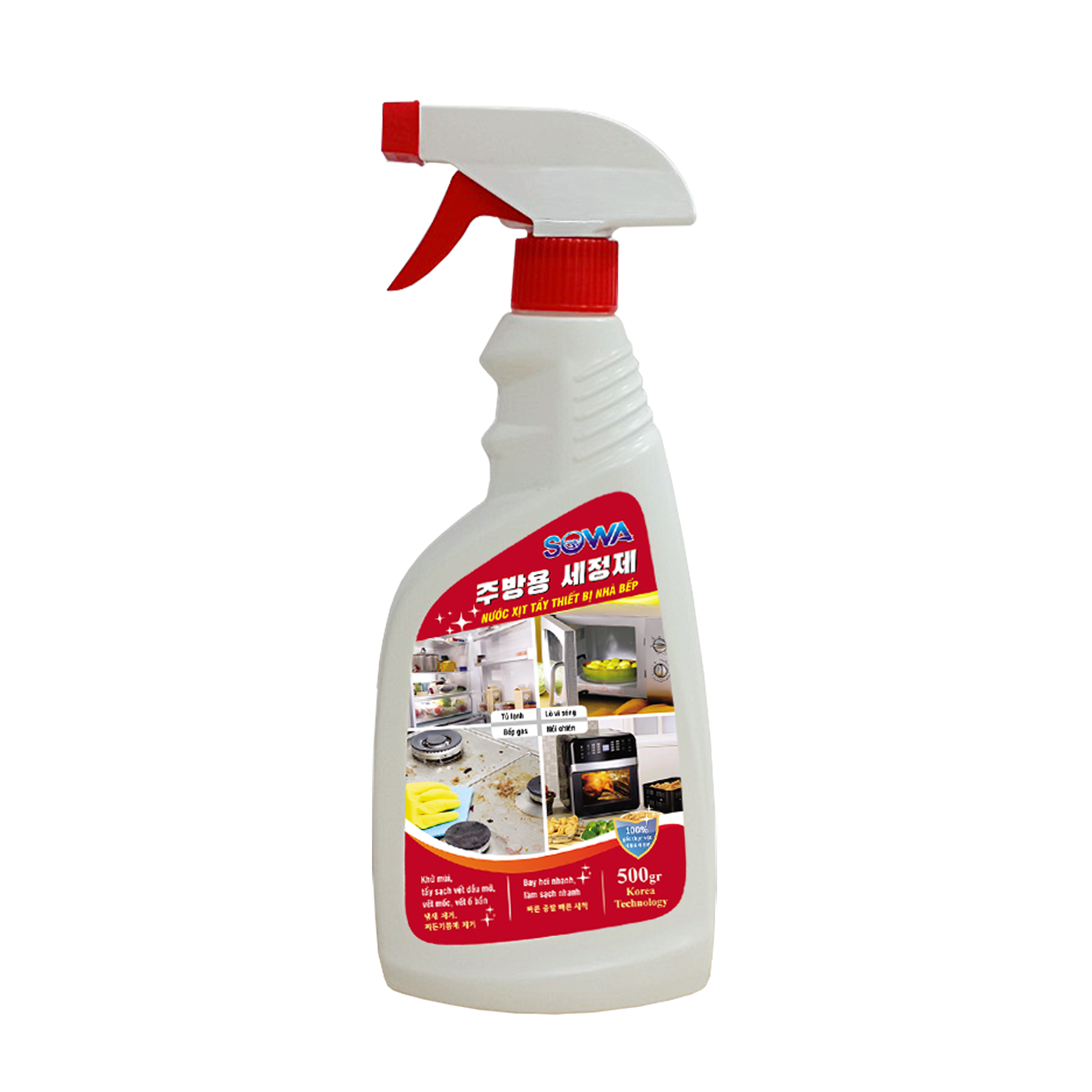 Nước xịt tẩy thiết bị nhà bếp Sowa