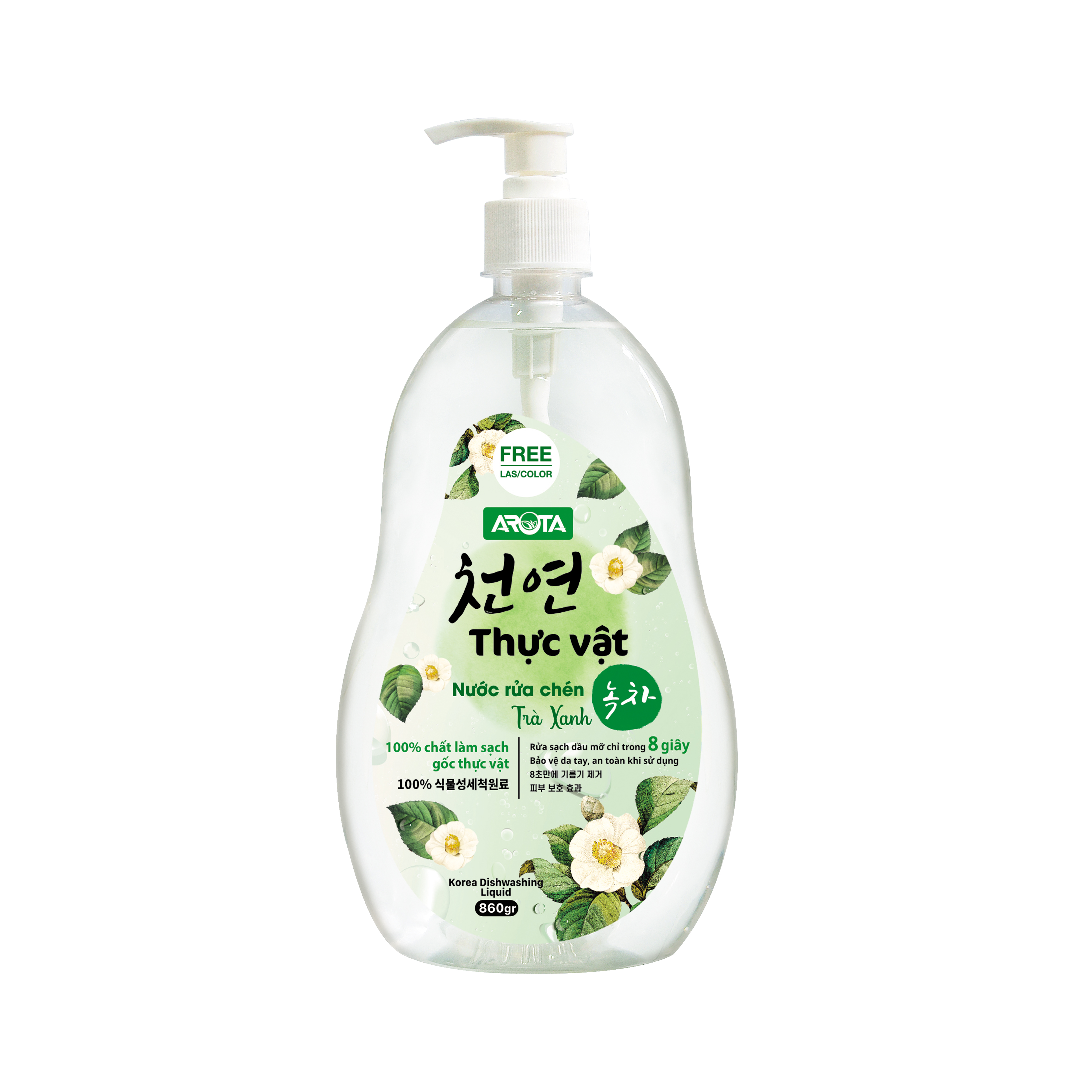 Nước rửa chén thực vật Arota - Hương trà xanh